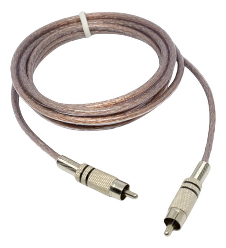 Cabo De Àudio Coaxial Digital Spdif Rca  5 Metros 