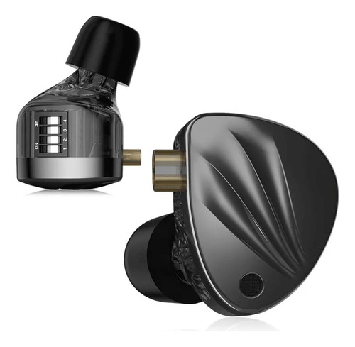 Auriculares Kz Krila - 2 Vias + 4 Llaves De Graves - Hifi