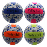 Pelota De Voley N5 De Pvc Indoor Outdoor Colores 