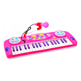 Piano Organeta Teclado Musical Bebes Niña Juguete + Baterias