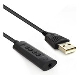 Tarjeta De Sonido Usb A 3.5mm Jaltech B591 | Con Controlador