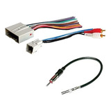 Asc Audio Car Stereo Wire Harness Y Adaptador De Antena Para