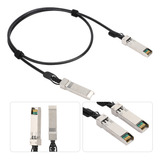 Cable Dac De Pvc Sfp A Sfp De 25 Gbps Negro Para Enrutadores