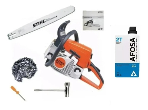 Motosierra A Gasolina 18 Pulgadas Ms-210 Stihl A Msi!