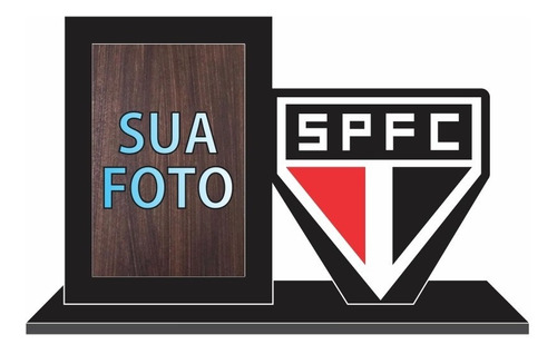 Porta Retrato Personalizado Times De Futebol