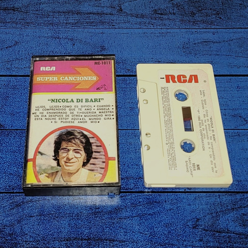 Nicola Di Bari Super Canciones Cassette Arg Maceo-disqueria