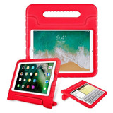 Funda Agarradera Foami + Mica Cristal Para iPad 8 Gen 10.2 