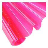 Toalha P/ Mesa Pvc Plástico Impermeável Rosa Neon 2,10x1,40m