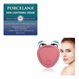 Crema Noche Porcelana Anti-manchas + Mini Rodillo Masajeador