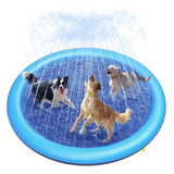 Alberca Plegable Piscina Perro Mascota Con Aspersor 167cm