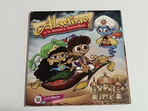 Cd Audiolibro Aladino Y La Lámpara Maravilloso 2009 Original