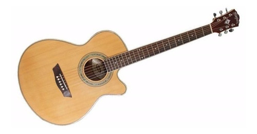 Guitarra Electroacustica Washburn Ea15n - Natural