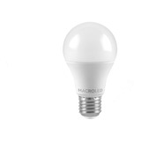 Pack X10 Lampara Bulbo Led 15w Luz Neutro 4500k A60 Macroled