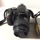 Nikon Kit D5200 + Estuche + Lente 18-55mm Vr Dslr