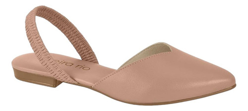 Sapatilha Casual Bico Fino Elastico Social Mule Feminina