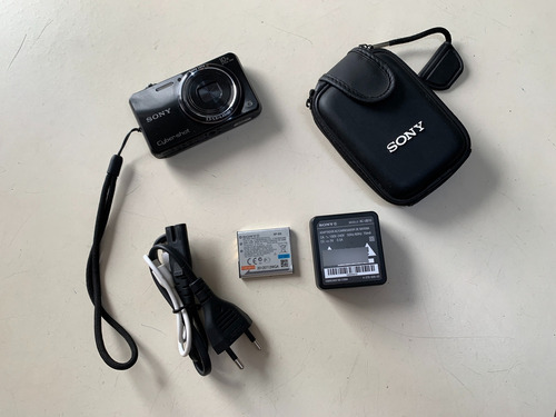 Câmera Sony Cyber-shot Dsc-wx100 Preta Compacta 18,2mp