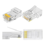 Conector Rj45 Cat5 Bolsa 10 Unidades Cable Utp Conector Red