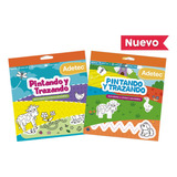 Blocks De Stickers De Actividades Pintando Y Trazando - 861