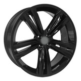 Rodas Chevrolet Onix Prisma Aro 15 4x100 (jogo)+bicos Cor Preta