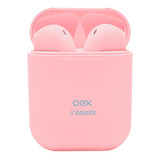 Fone De Ouvido Par Sem Fio Duplo Wireless Oex Tws11 Rosa