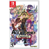 The Great Ace Attorney Chronicles - Switch Físico - Nv