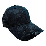 Cachucha Camionero Trucker Gorra De Malla Camuflado Negra