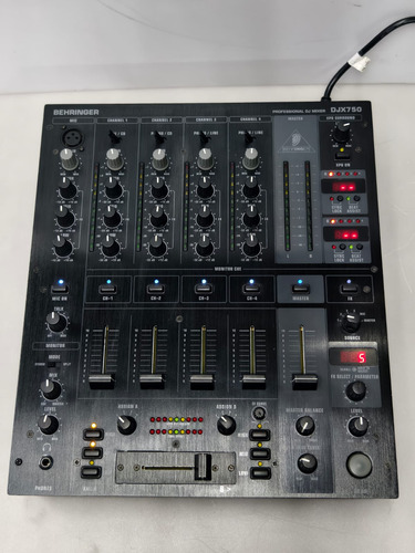 Mixer Behringer Djx750 Revisado E Funcionando 100%!!