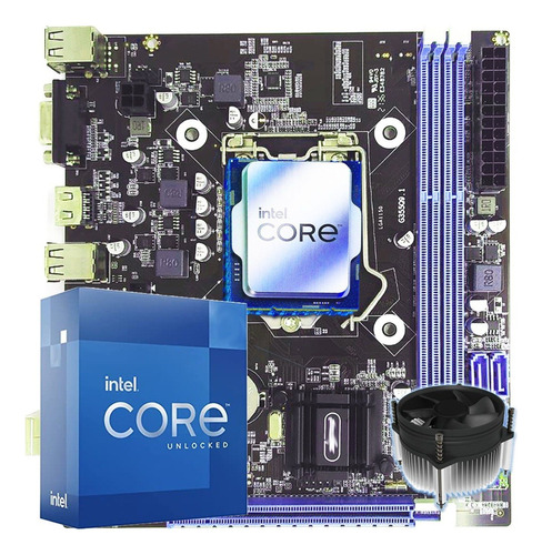 Kit I3 6100 Intel +mb H110+cooler