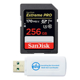 Tarjeta Sd Sandisk Extreme Pro De 256gb Para Cámara Nikon
