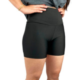 Kit C/3 Bermuda Fitness Feminina Lisa Academia Plus Size