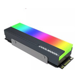 Disipador Coolmoon Para Ssd M.2 2280 Rgb Aluminio