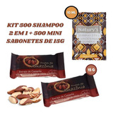 Kit 500un Sabonete 15g E 500un 2x1 Pousada Hotel Motel Spa