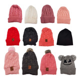 Gorro  De Lana Beanie Unisex Niño Y Adulto Termico