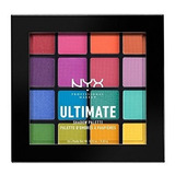 Maquillaje Profesional De Nyx Ultimate Shadow Palette, Brill