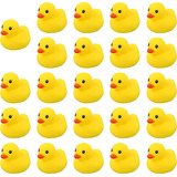 25pcs Patitos De Hule Chillones Para Bañera Piscina