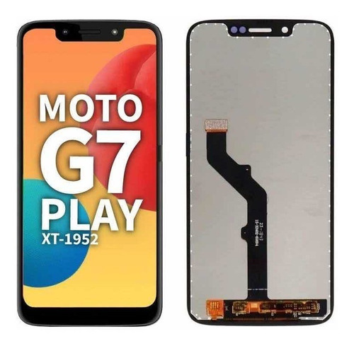 Modulo Motorola G7 Play  Xt1952  Orig Negro