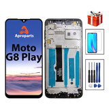Pantalla Lcd Compatible Con Motorola G8 Play Con Marco