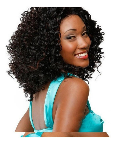 Peluca Afro Rizada Corta For Mujer