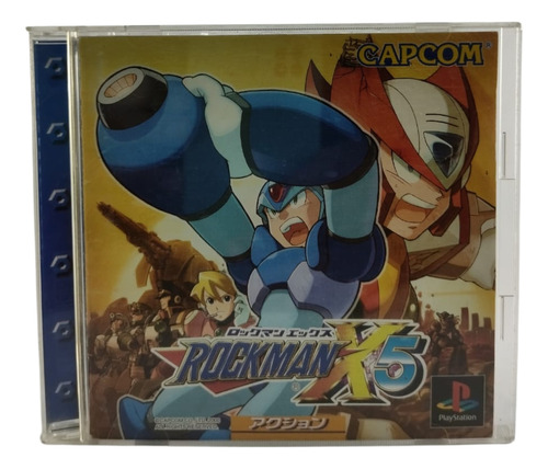 Jogo Rockman X5 Original Playstation 1 (japonês) Usado