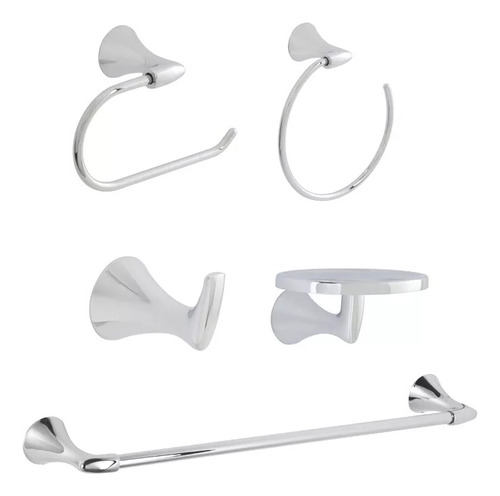 Juego De Accesorios Para Baño Yaz Urrea Yz.20 5 Piezas