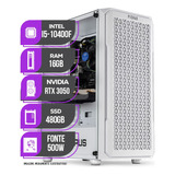 Pc Gamer Mancer, Intel I5, Nvidia Rtx, 16gb Ddr4, Ssd 480gb