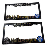 Par Porta Placas Volkswagen Vento Jetta Polo Golf  Universal