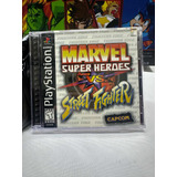 Marvel Super Heroes Vs Street Fighter Ps1 Sellado Leer