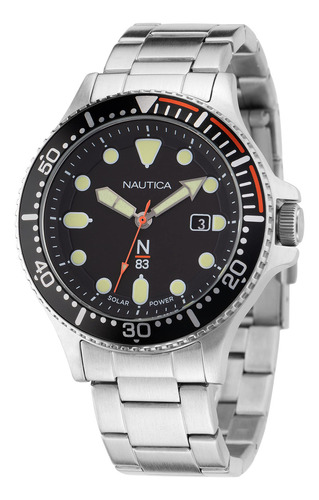 Nautica N83 Napcbs307 Cocoa Beach - Pulsera De Acero Inoxid