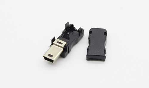 Conector Mini Usb Macho Para Soldar 5 Pines