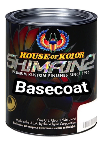 House Of Kolor Basecoat  Colores Automotor X 1l