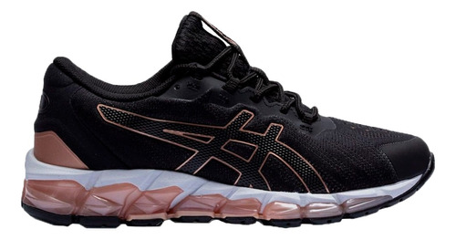 Zapatillas Asics Running Mujer Quantum 360 Negro-rosa Cli