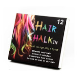 Tizas Para Pintar Teñir El Pelo Hair Chalk X 12 Unidades