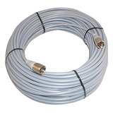 Cable Coax Rg8x De 100 Pies Para Radio Cb / Ham Con Conector