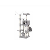 Gimnasio Rascador Gato Trono Con Pilar Anti Desgarre 1,60 Cm